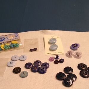 Blue and Purple Arts & Crafts Office Set